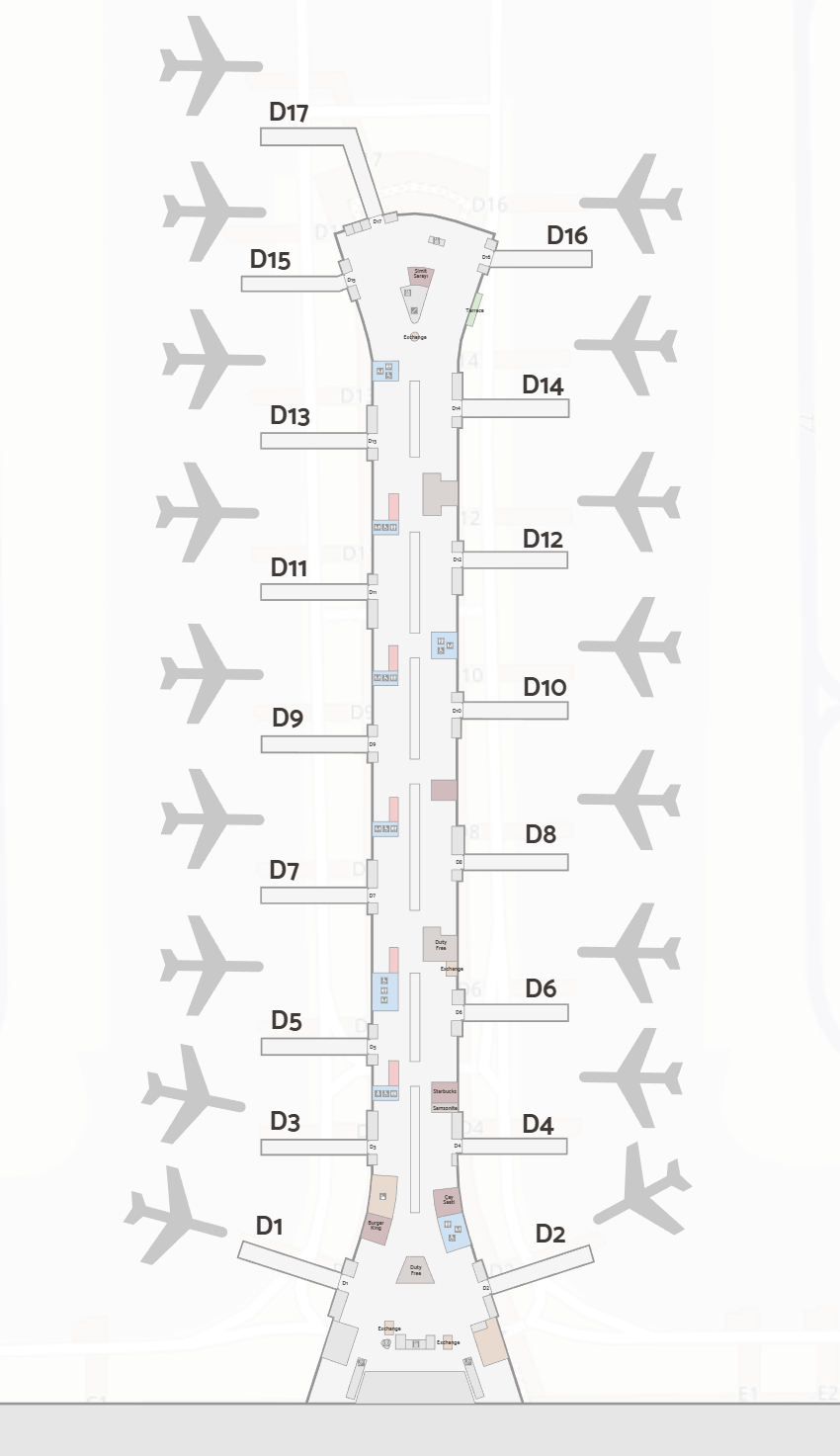 Istanbul Airport Concourse D