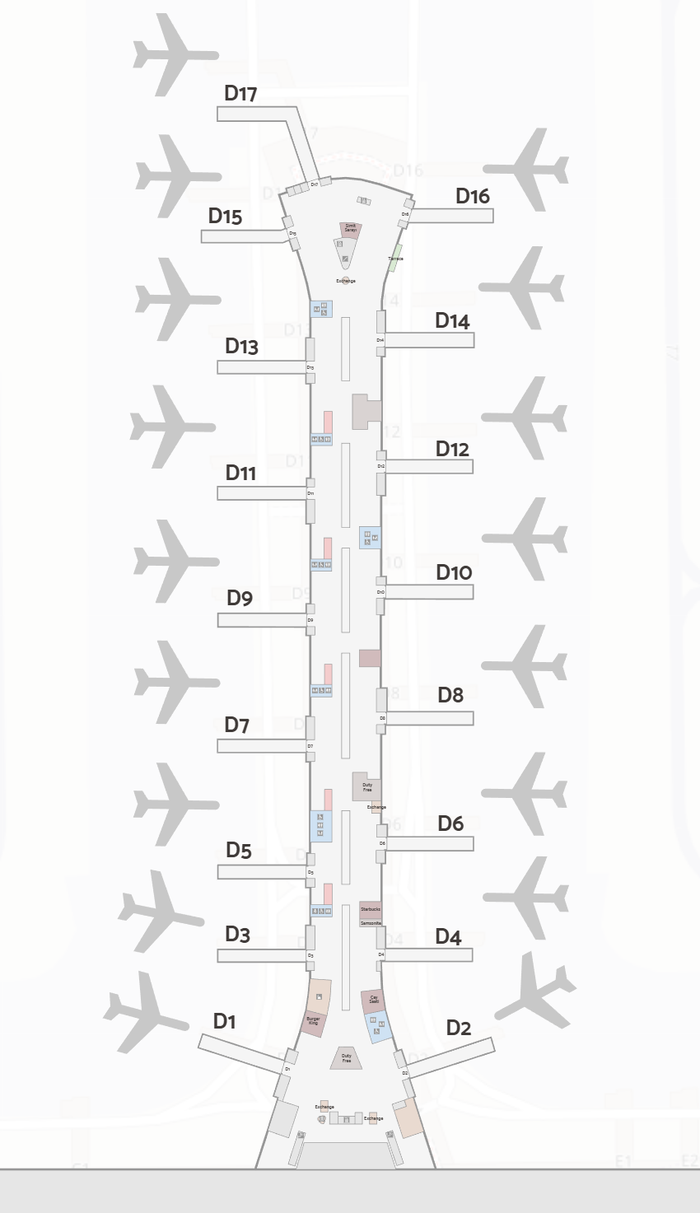 Istanbul Airport Concourse D