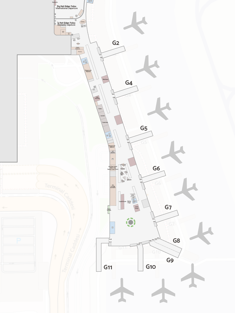 Istanbul Airport Concourse G