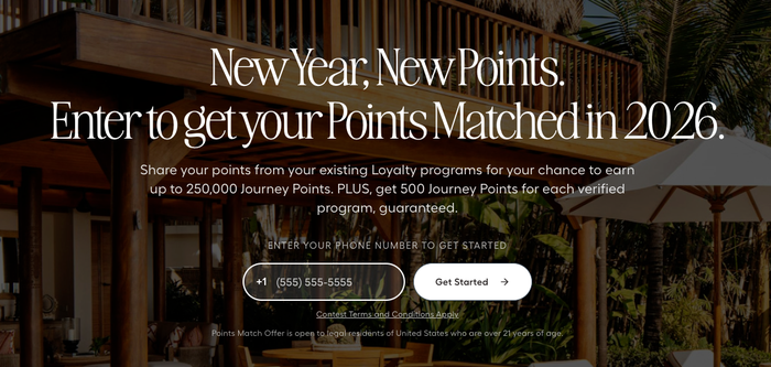 Journey points match 2026