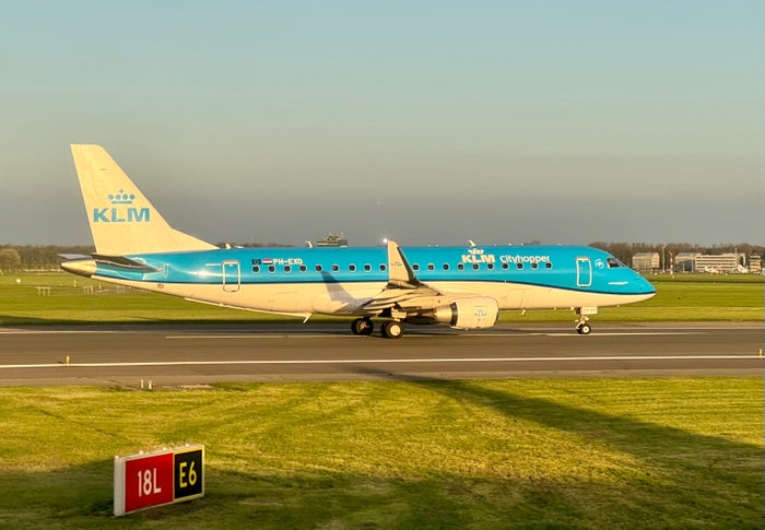 KLM at Amsterdam Schiphol Airport AMS
