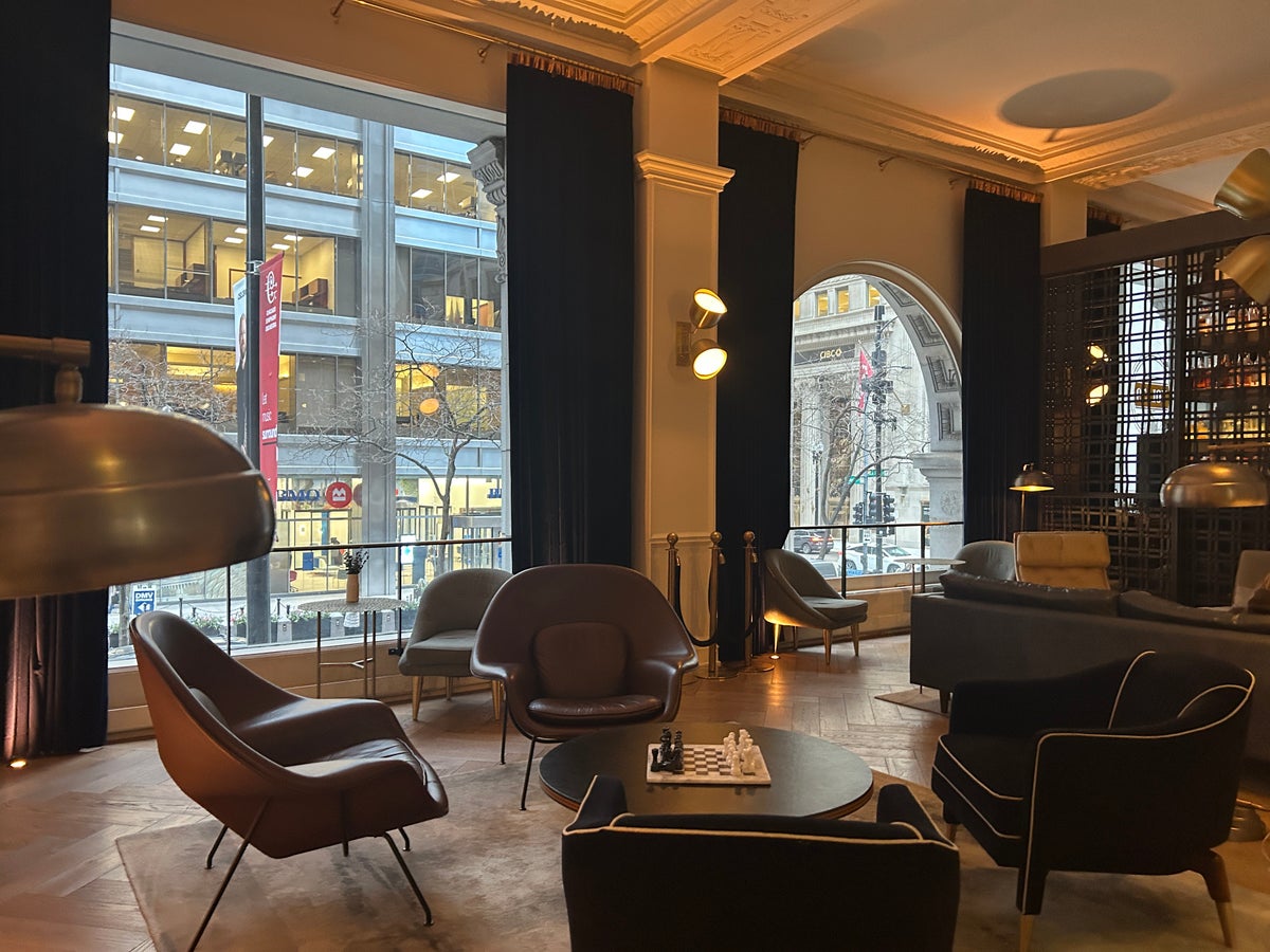 Kimpton the Gray lobby seating Kimpton the Gray lobby seating