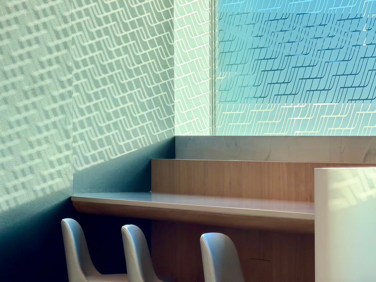 LAX Air France Lounge window pattern LAX Air France Lounge window pattern