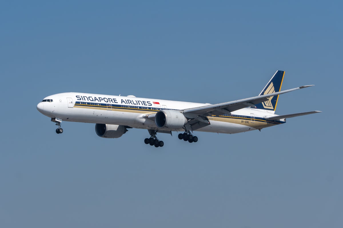 Singapore Airlines 777 300er