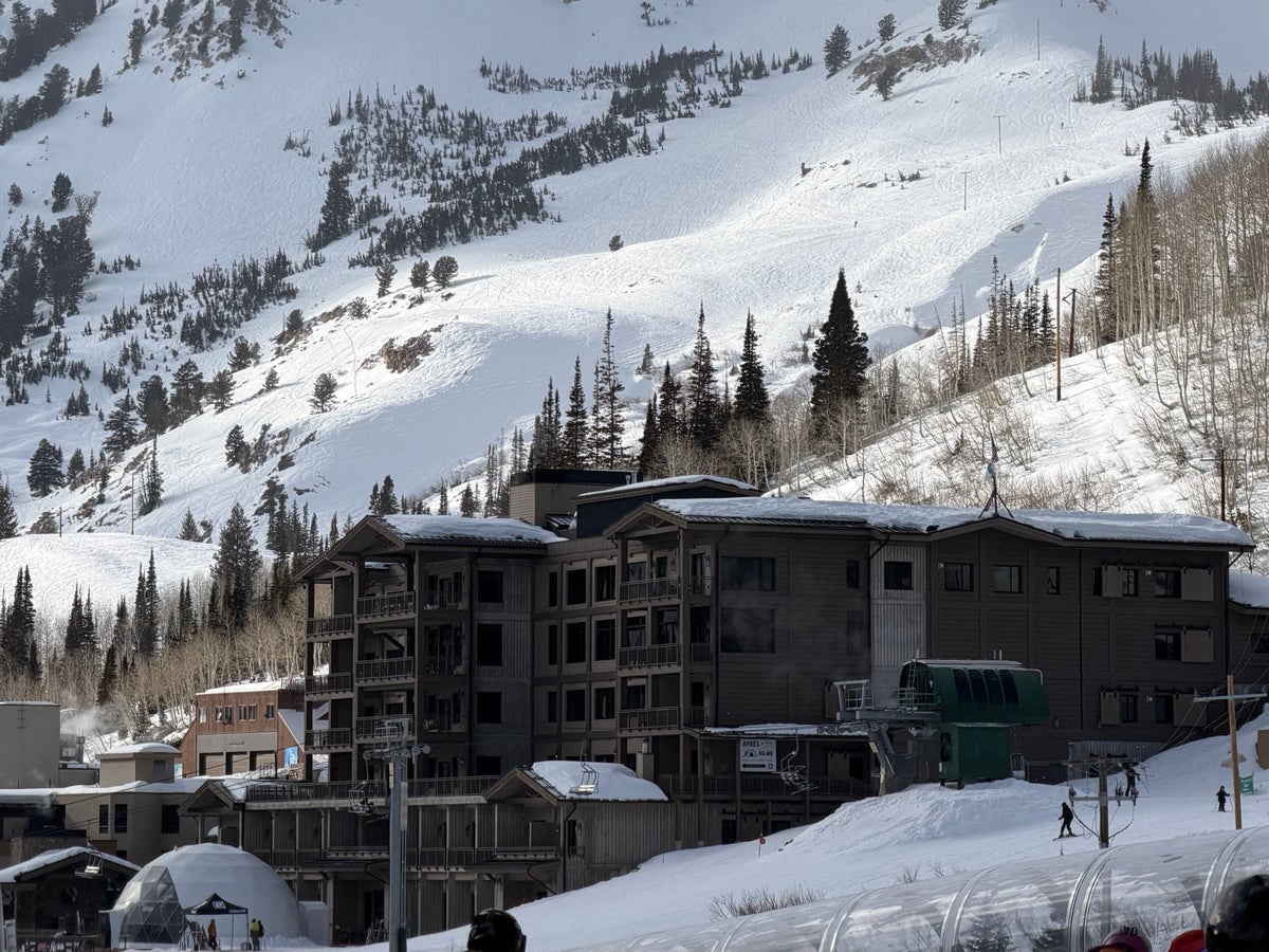 Snowpine Lodge from Alta