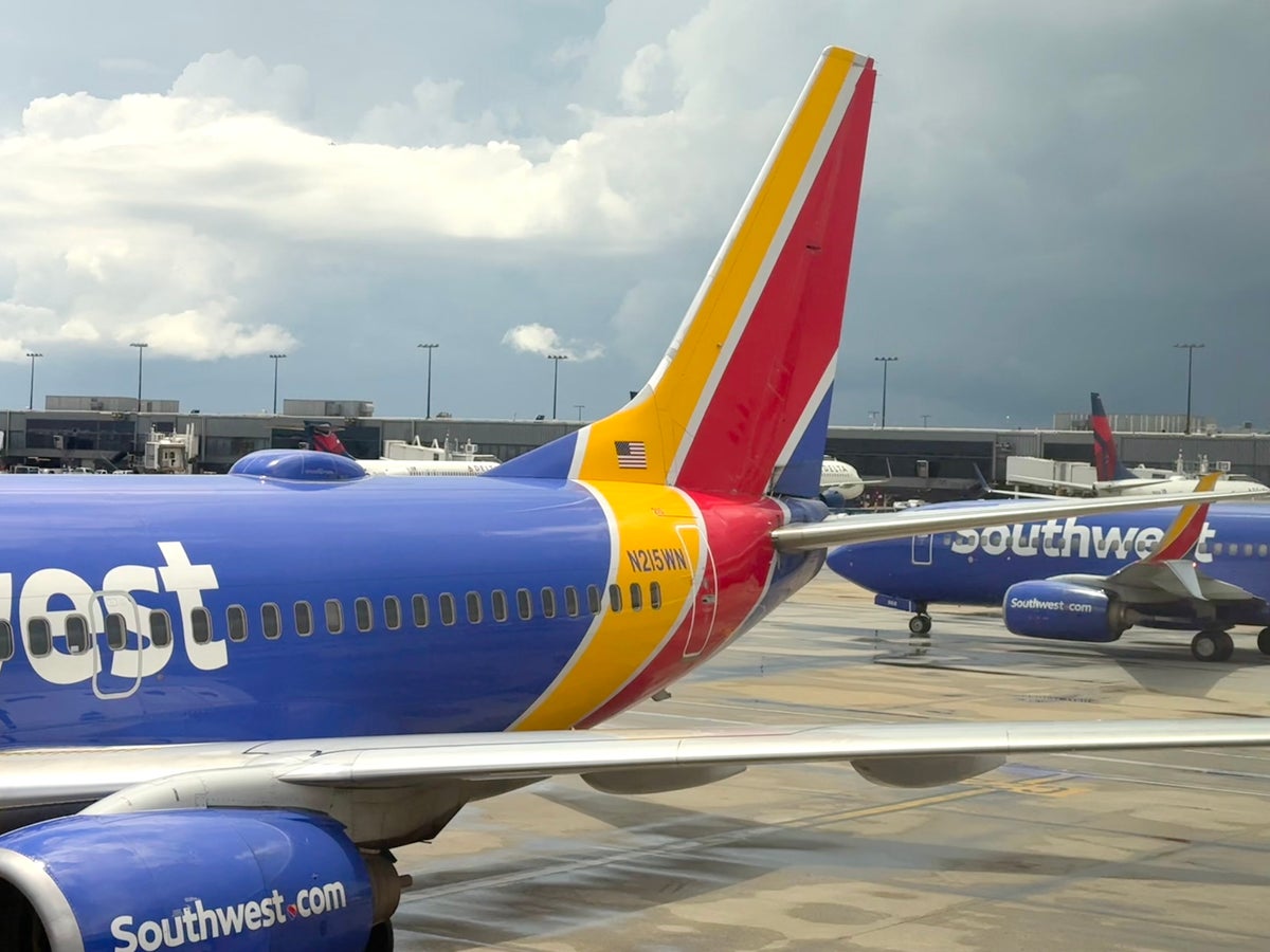 Southwest planes at Atlanta Airport ATL