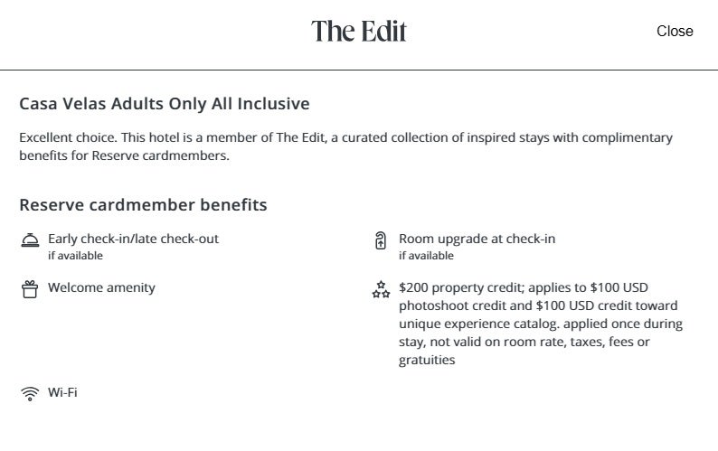 The Edit All Inclusive Amenities The Edit All Inclusive Amenities