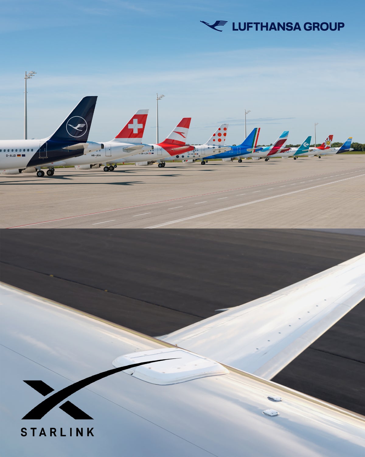 dsdlh 30065 lhgxstarlink linkedin 1080x1350px ita1 Lufthansa Group Tails Starlink announcement