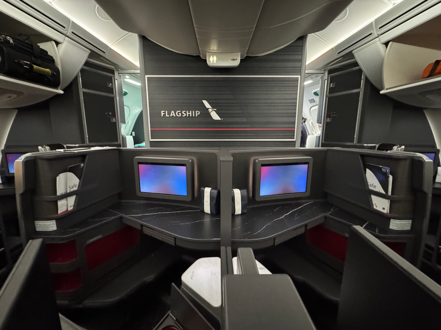 American Airlines' new enclosed Flagship Suite