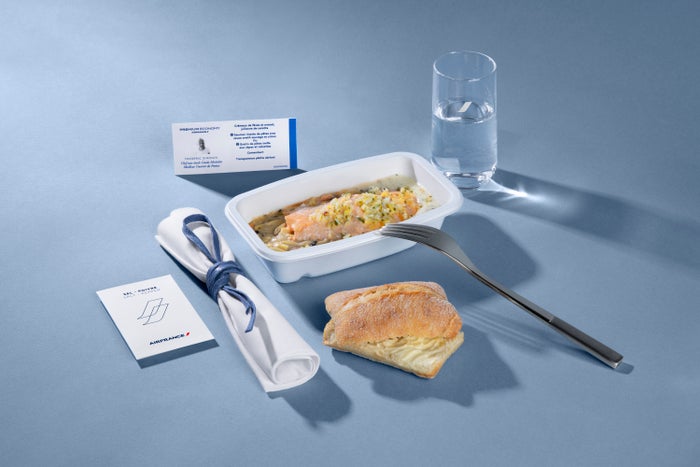 Air France Upgrades Premium Economy Meals on Flights From the U.S. and Canada