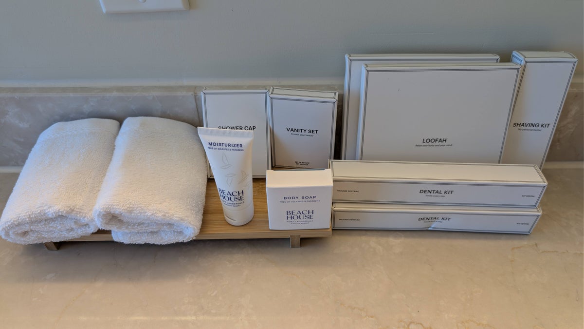 Beach House Fort Lauderdale bathroom amenities