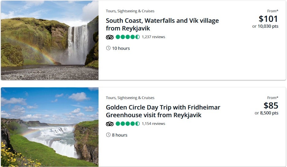 Booking Experiences with Chase