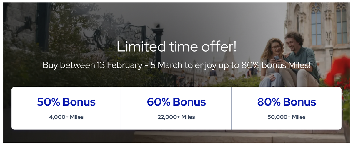 Buy Flying Blue miles banner February 2026 Buy Flying Blue miles banner February 2026