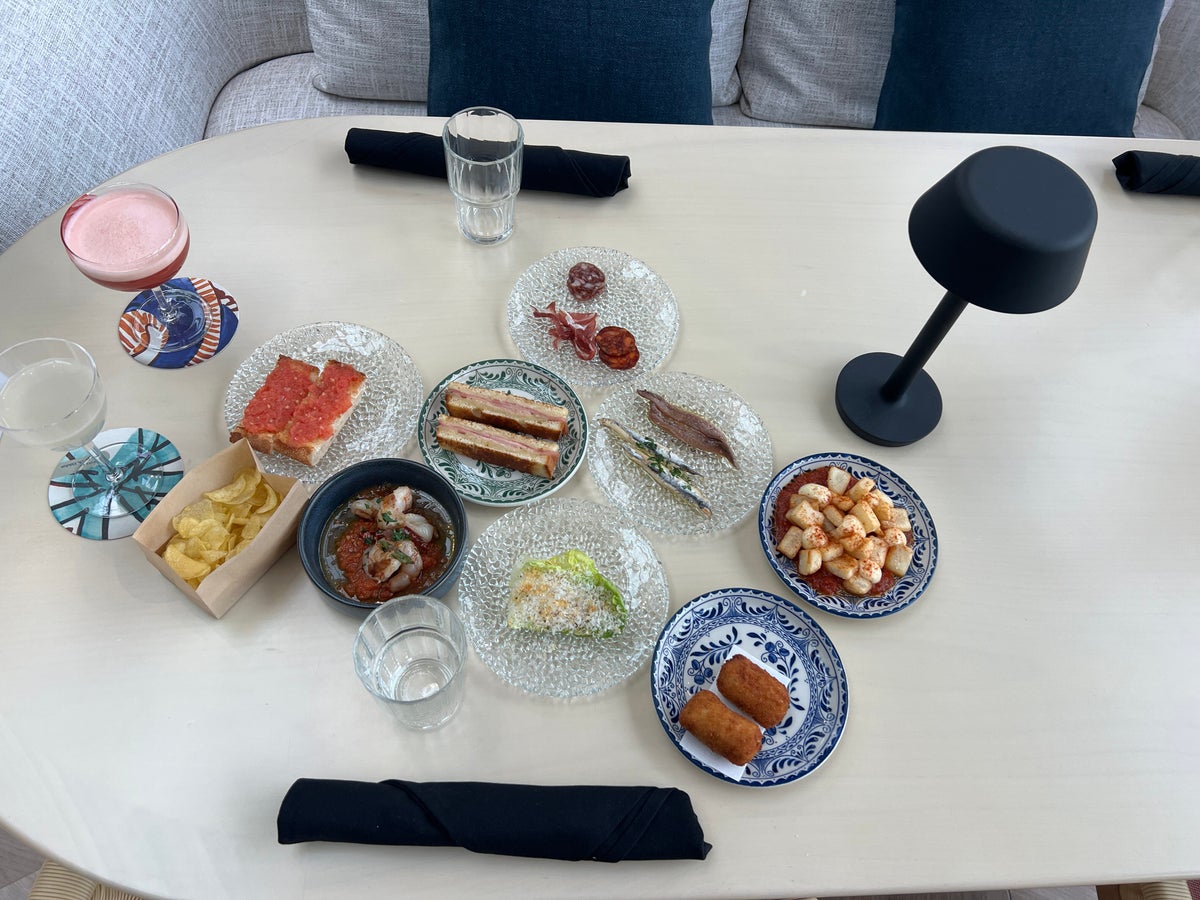 Capital One Lounge LGA Tapas