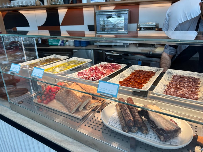 Capital One Lounge LGA Tapas Selections 3