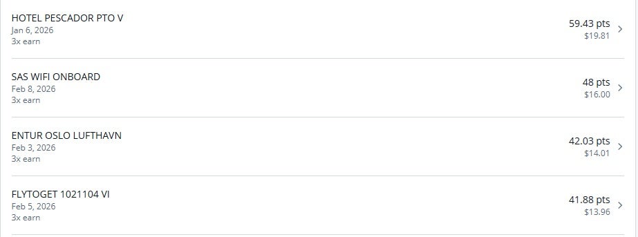 Chase Ink Preferred 3x purchases