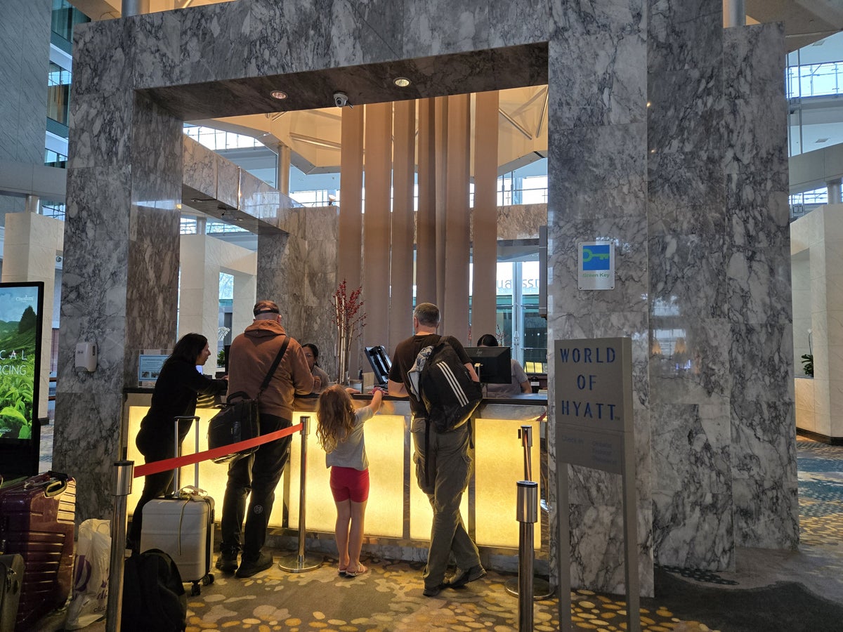 Hyatt Regency BKK Airport Reception Hyatt Regency BKK Airport Reception