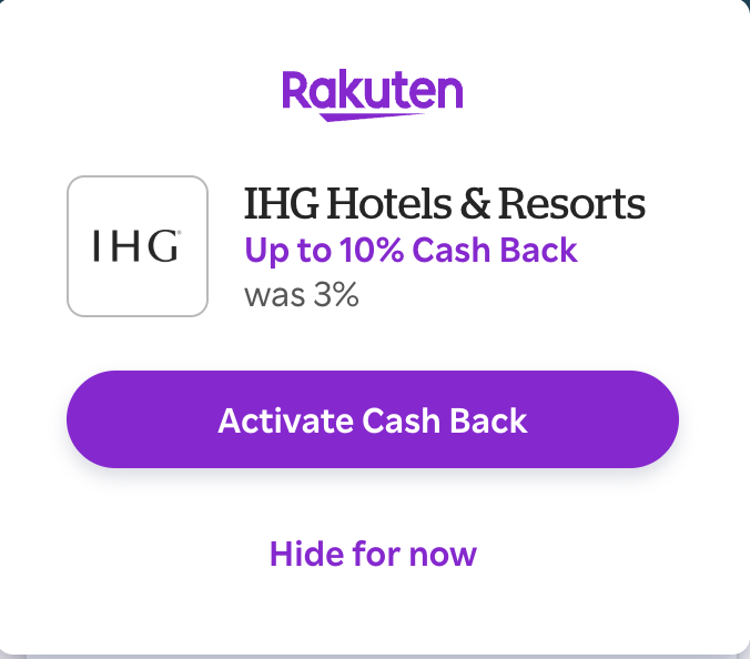 IHG Rakuten IHG Rakuten