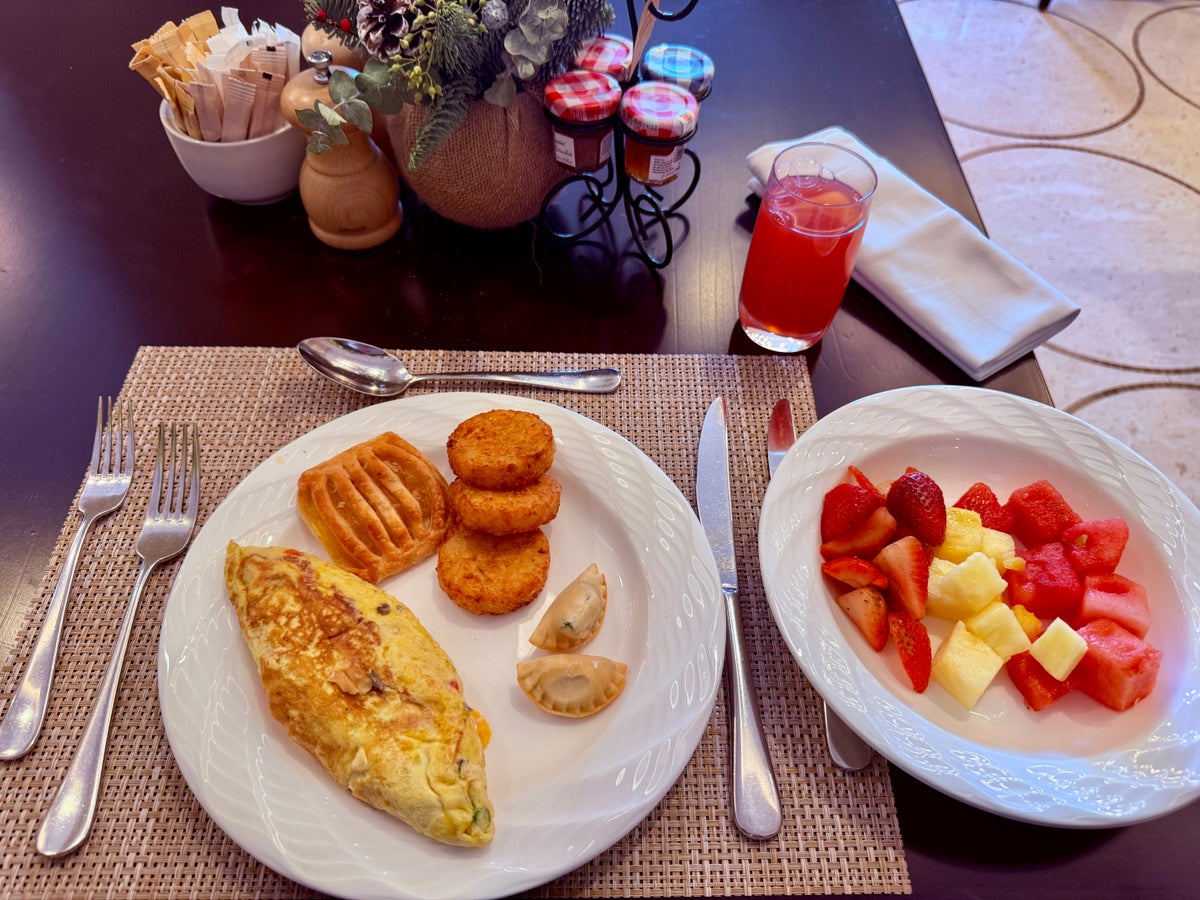 JW Marriott Dubai Breakfast