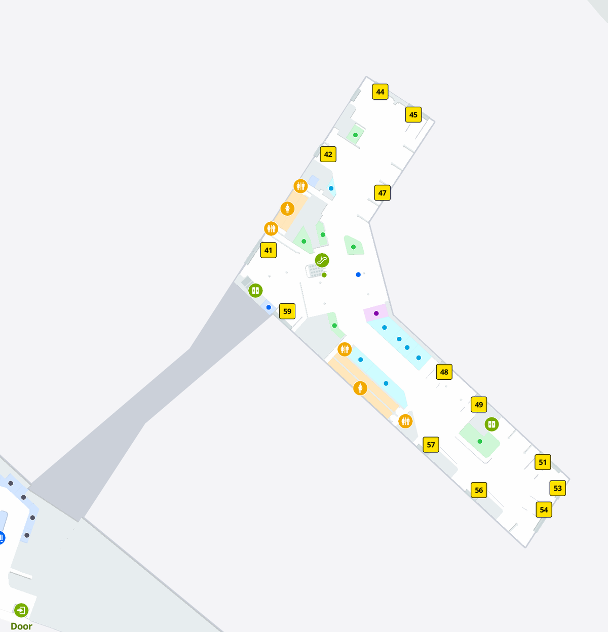 La Guardia Airport Terminal B Eastern Concourse