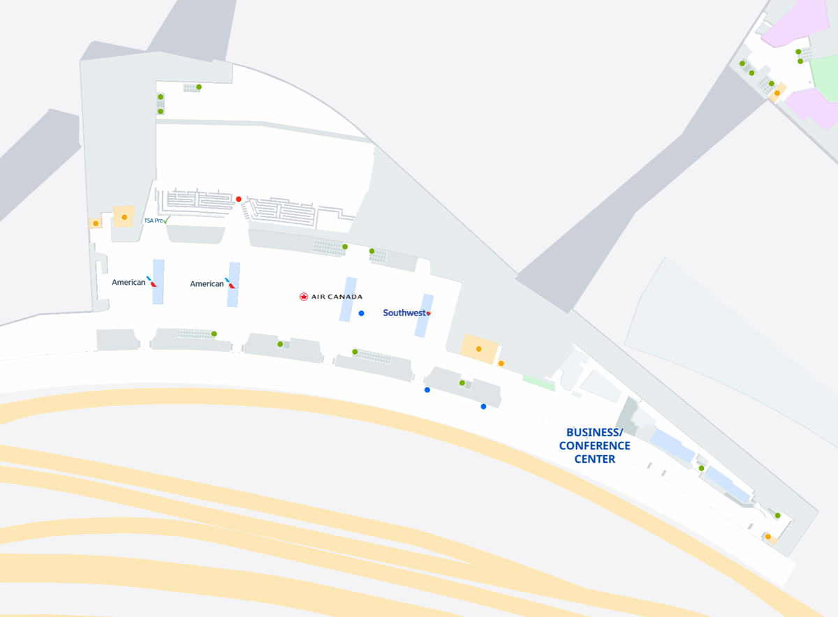 La Guardia Airport terminal B check in