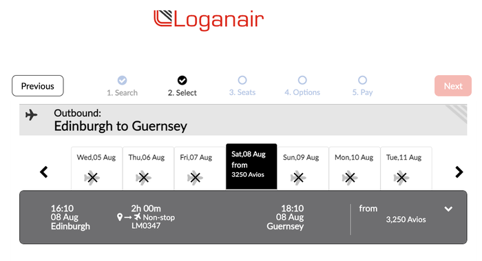 Loganair Avios Edinburgh Guernsey Loganair Avios Edinburgh Guernsey