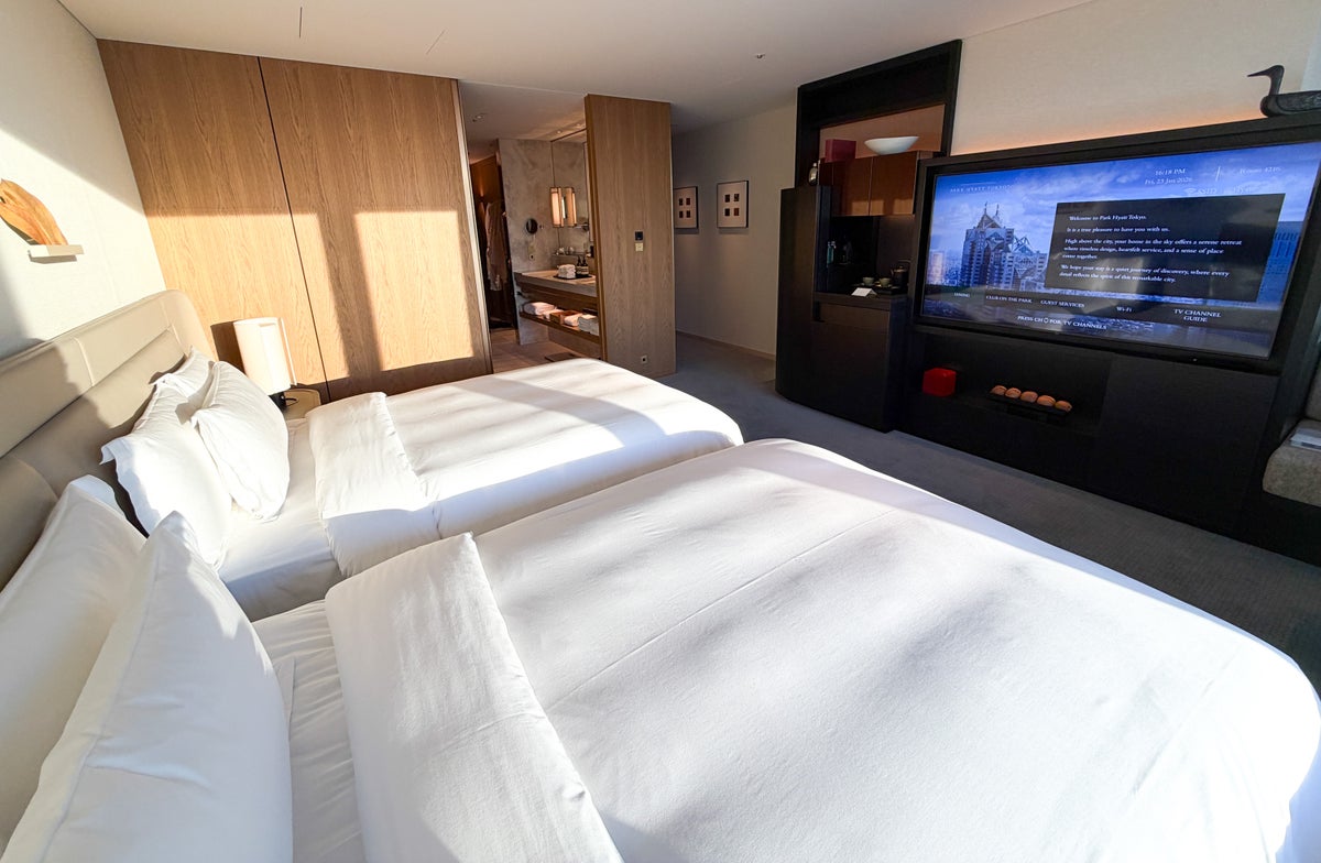 Park Hyatt Tokyo room tv Image Credit Chris Hassan