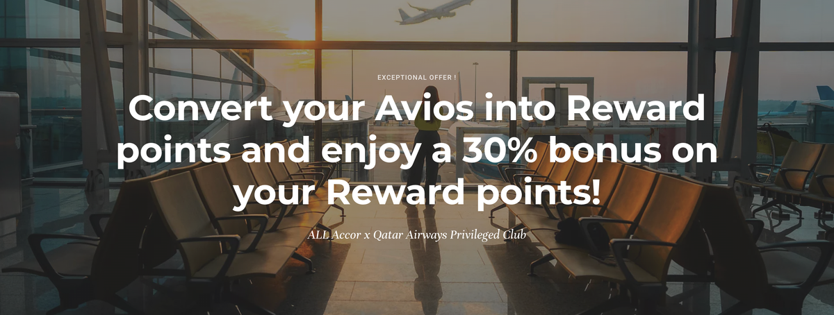 Qatar Accor conversion bonus February 2026