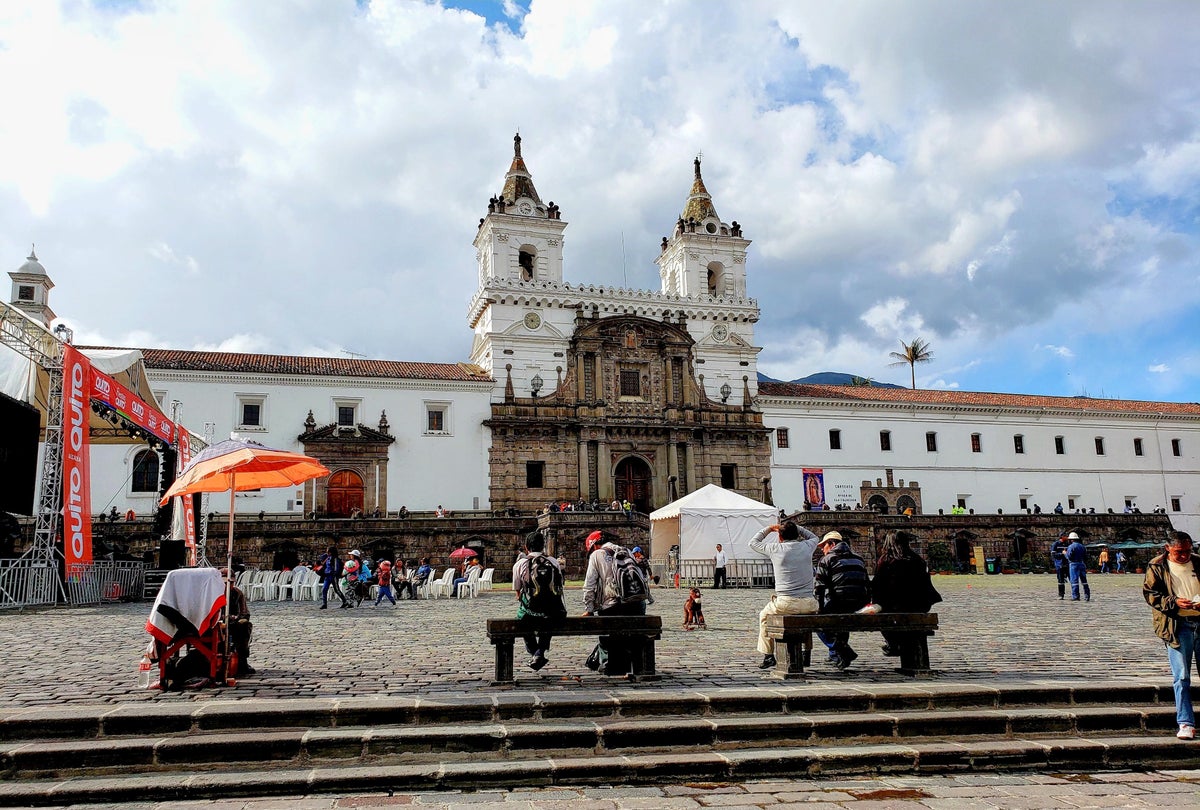 Quito Ecuador Old Town Center