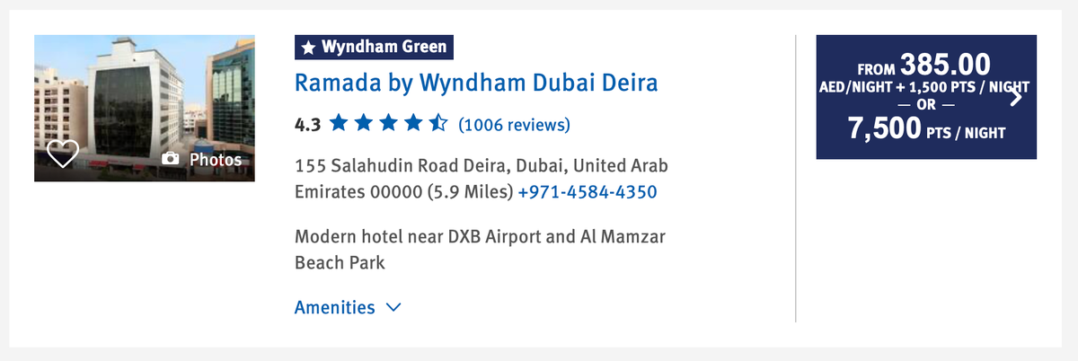 Ramada by Wyndham Dubai Deira award night
