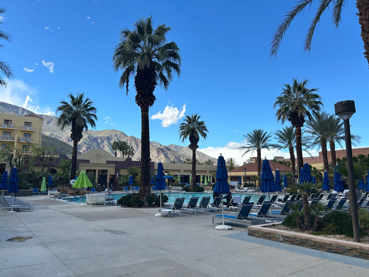 Renaissance Palm Springs poolside