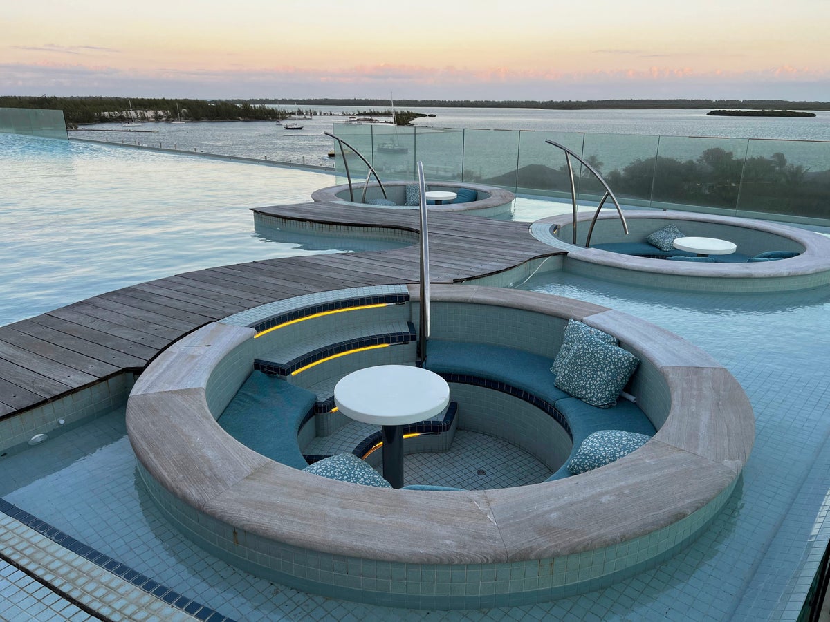 Resorts World Bimini rooftop pool