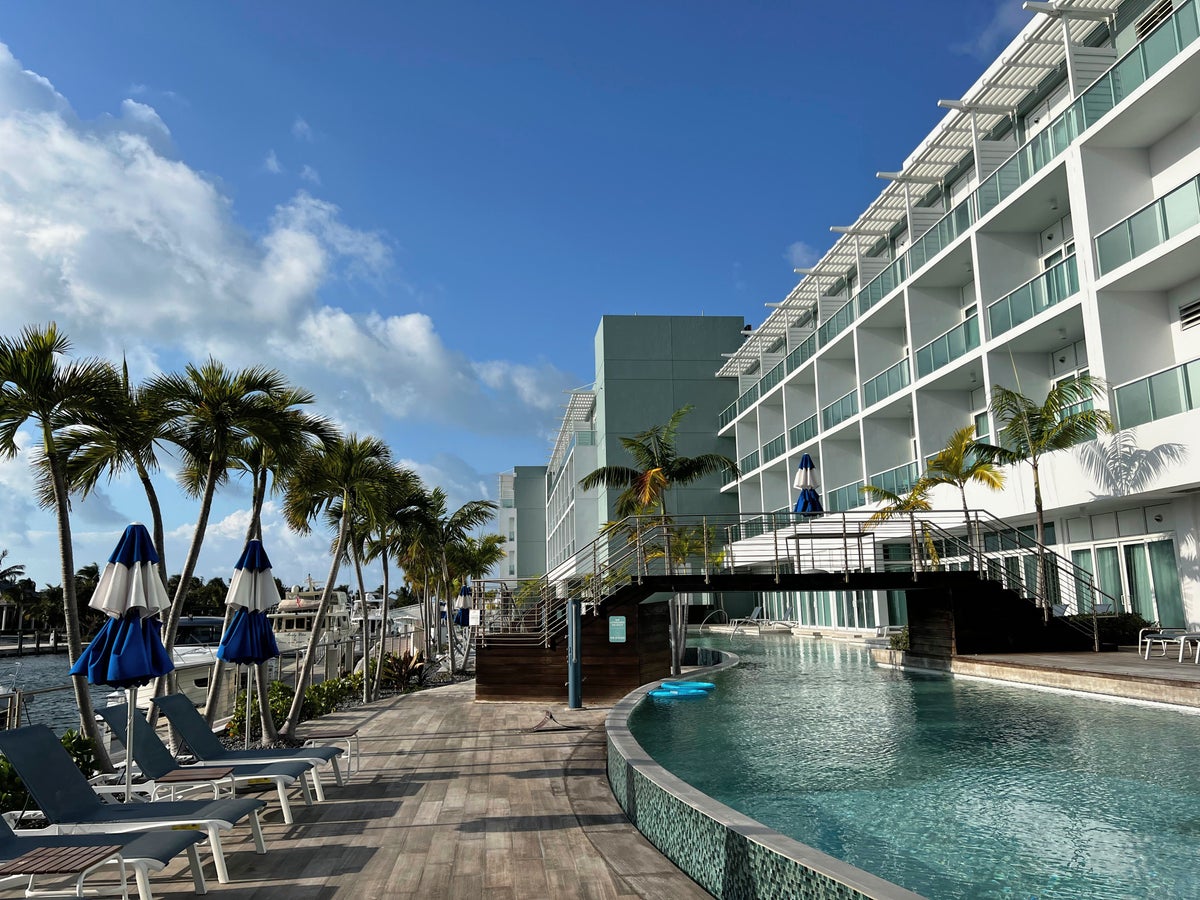 Resorts World Bimini waterfront pool