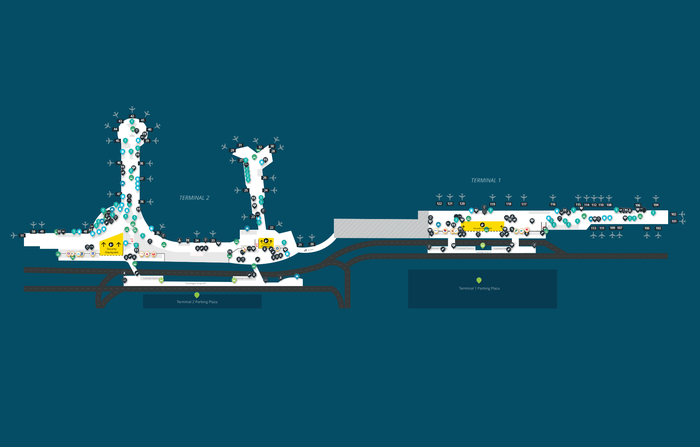 San Diego International Airport Map