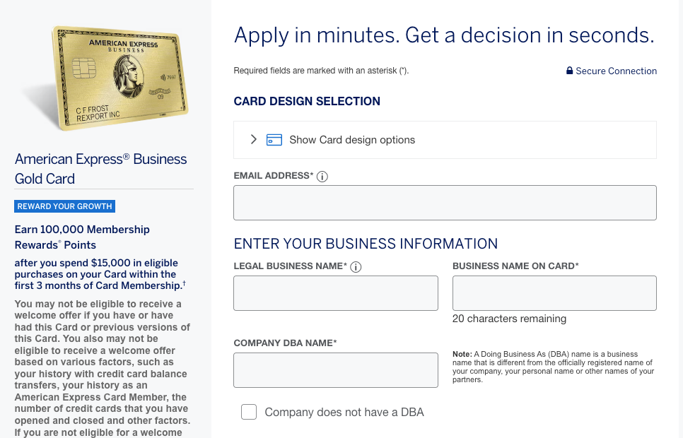 Amex Business Gold card 100k offer Feb 13 2026