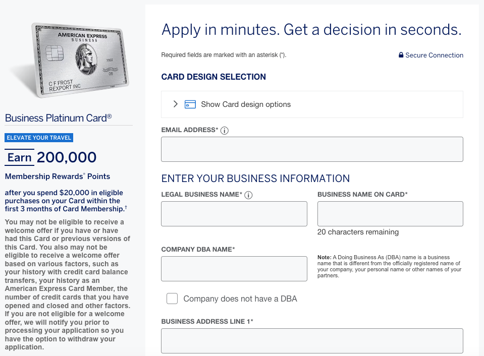 Screenshot 2026 02 13 at 3.56.50 PM Amex Business Platinum card 200k offer Feb 13 2026