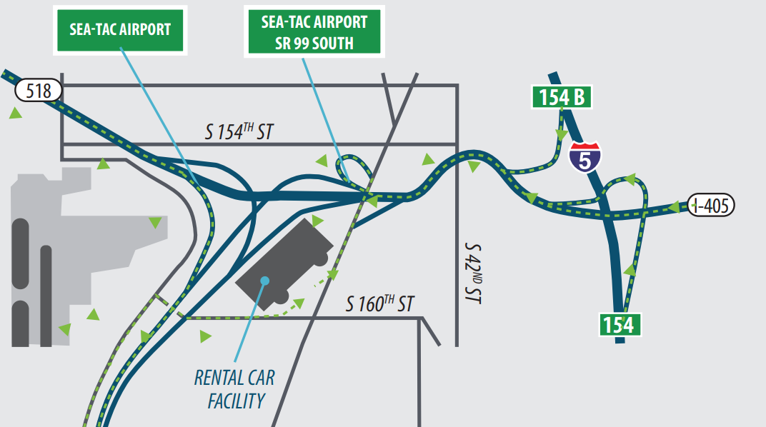 Seattle-Tacoma International Airport Car Rental Center Seattle Tacoma International Airport Rental Cars