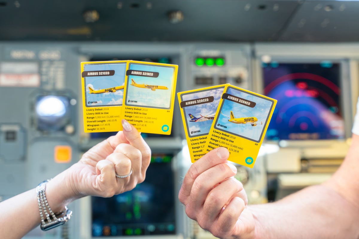 Spirit Airlines Trading Cards
