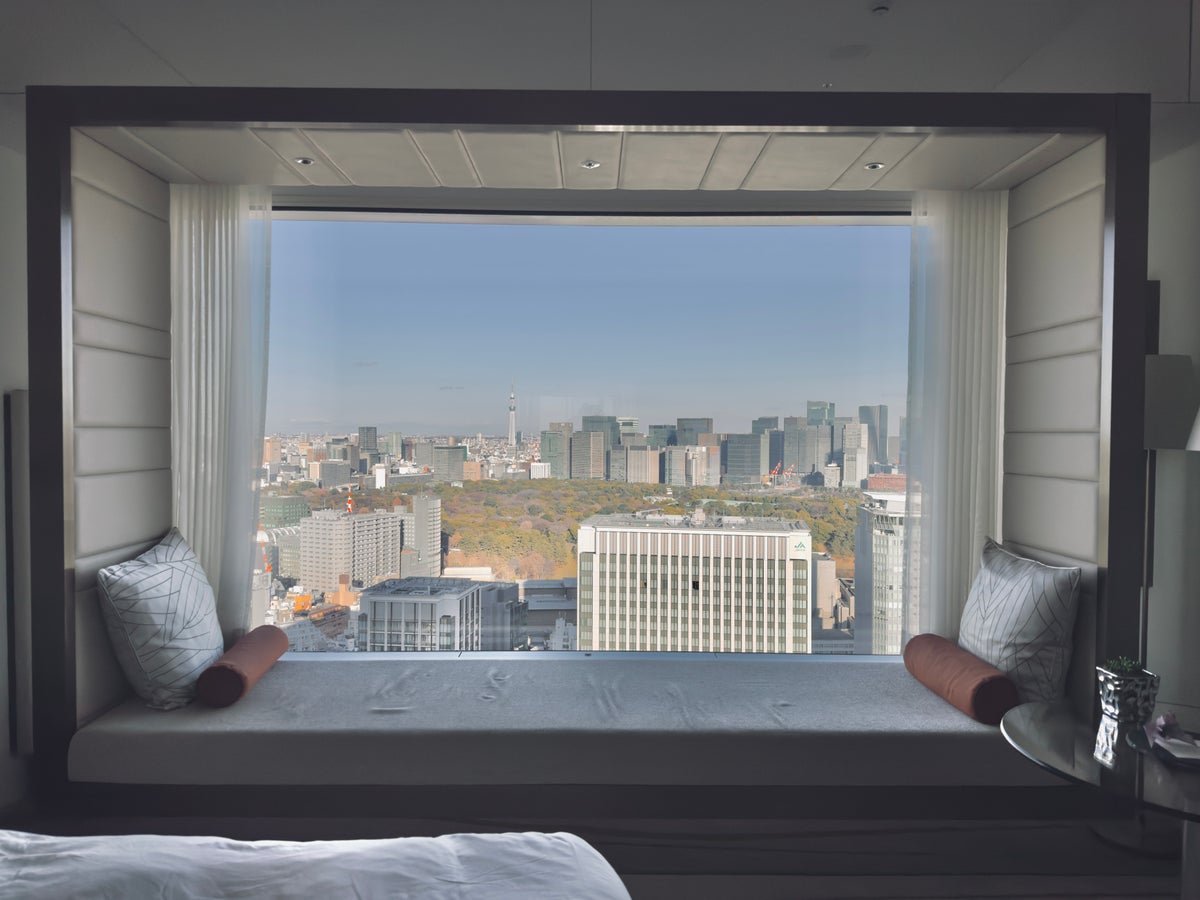 The Prince Gallery Tokyo Kioicho room reading nook and views