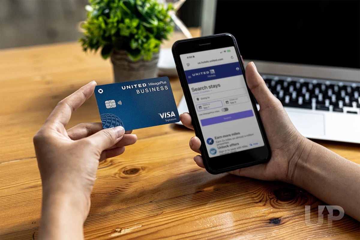 United Business card United Hotels Upgraded Points LLC