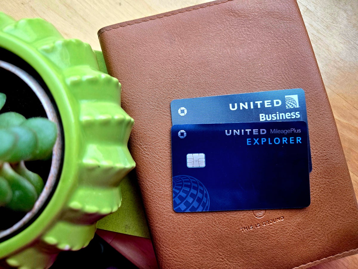 United Explorer card United Business card