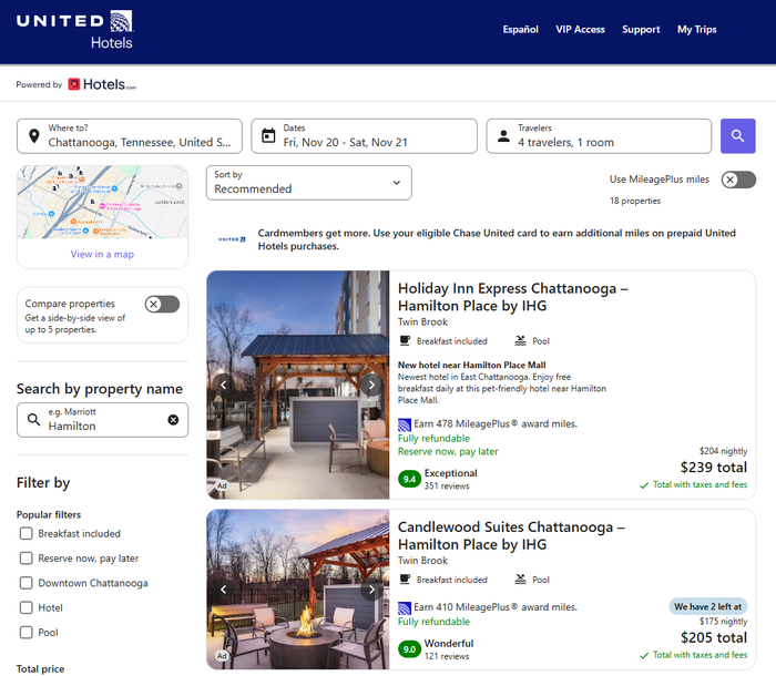 United Hotels Chattanooga search United Hotels Chattanooga search