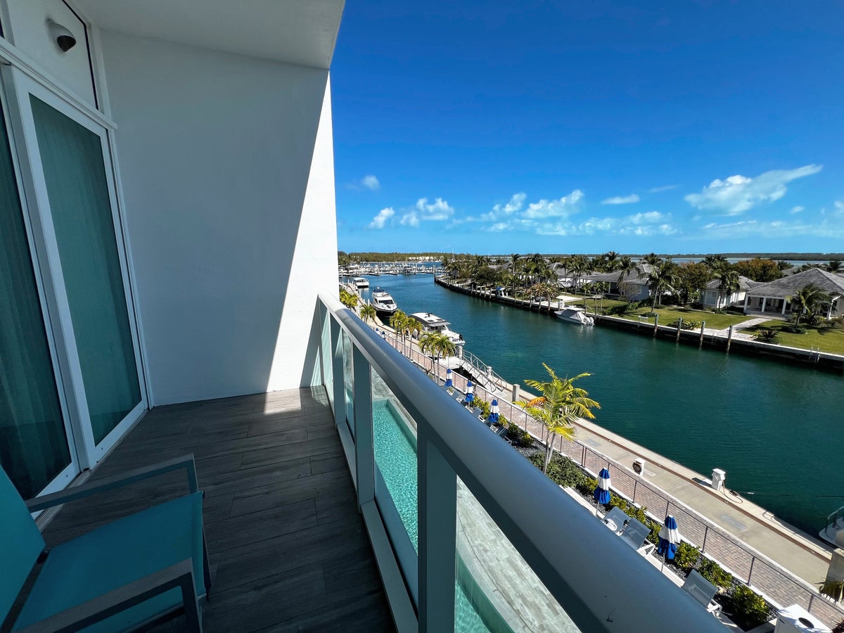 View from my room at Resorts World Bimini