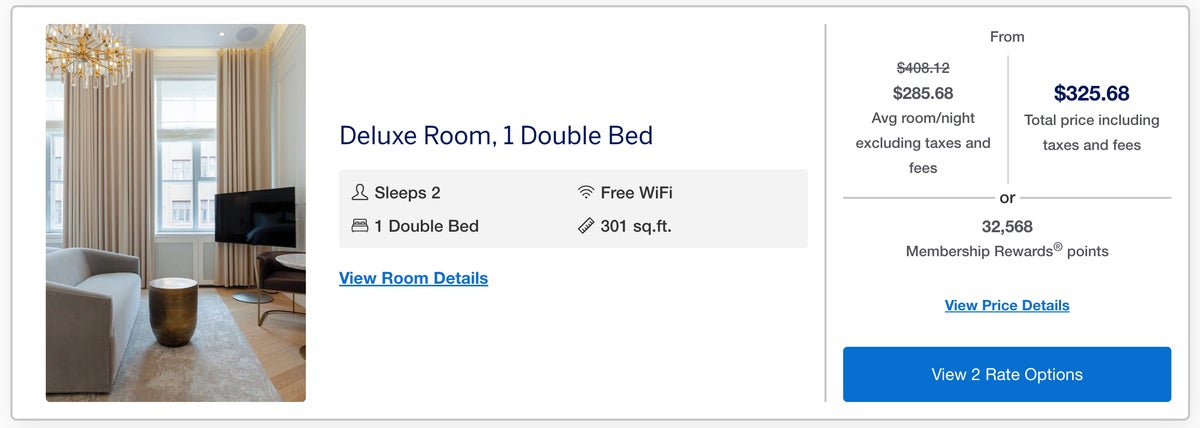 Waldorf Astoria Helsinki Amex FHR rate