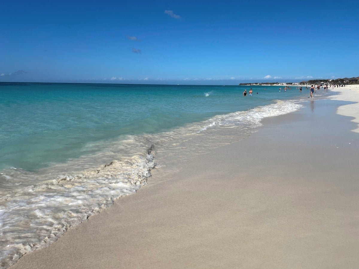 beach at Resorts World Bimini Beach