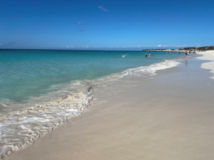 beach at Resorts World Bimini Beach
