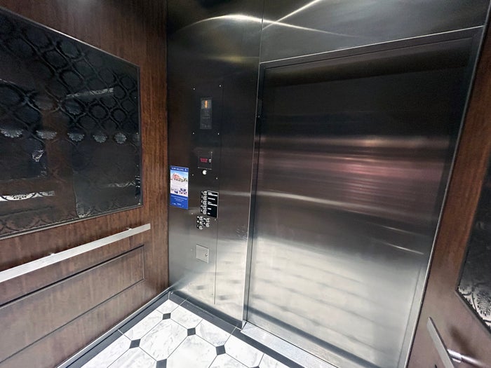Adelphi Saratoga Springs elevator interior