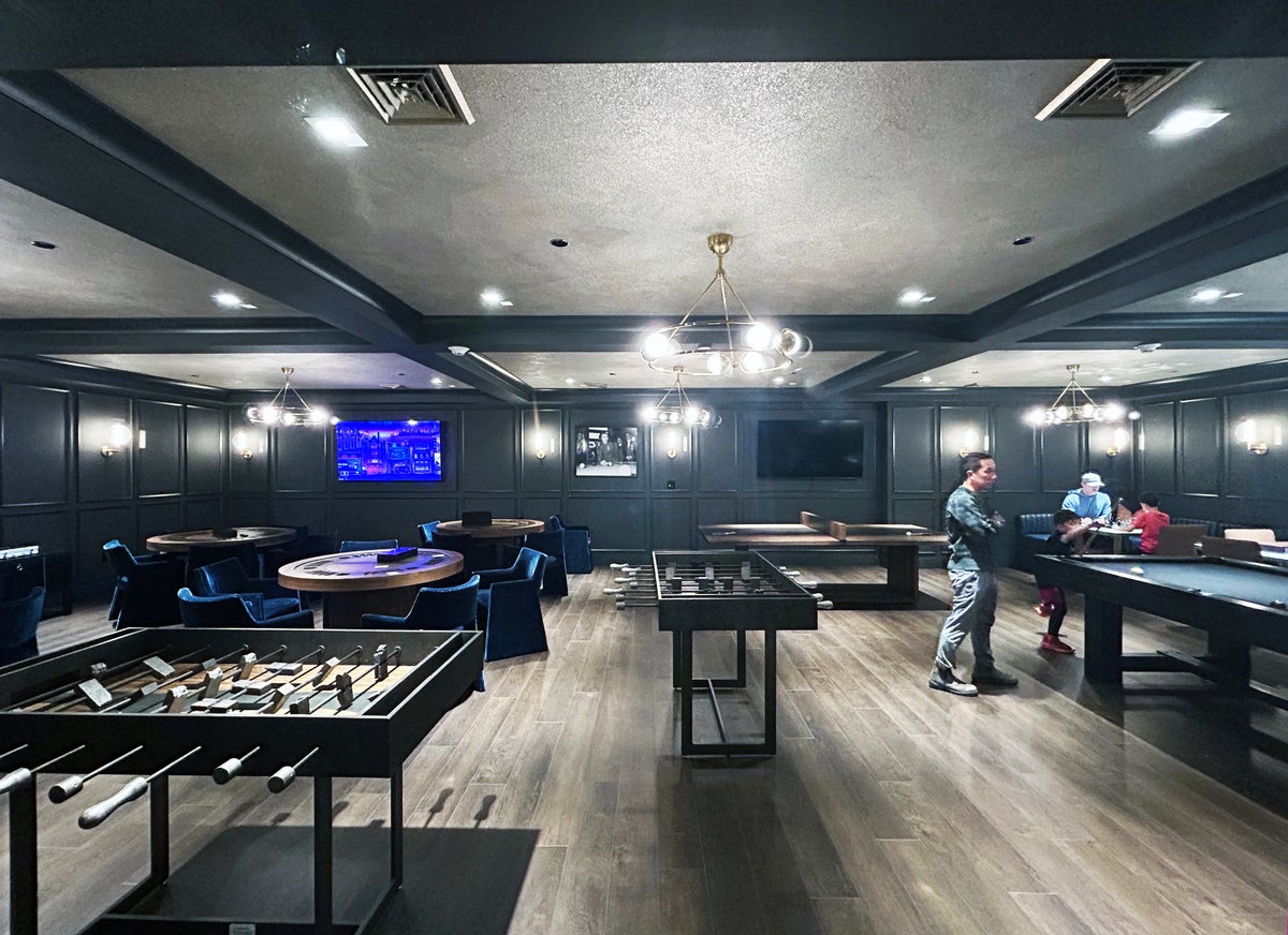Adelphi Saratoga Springs game room