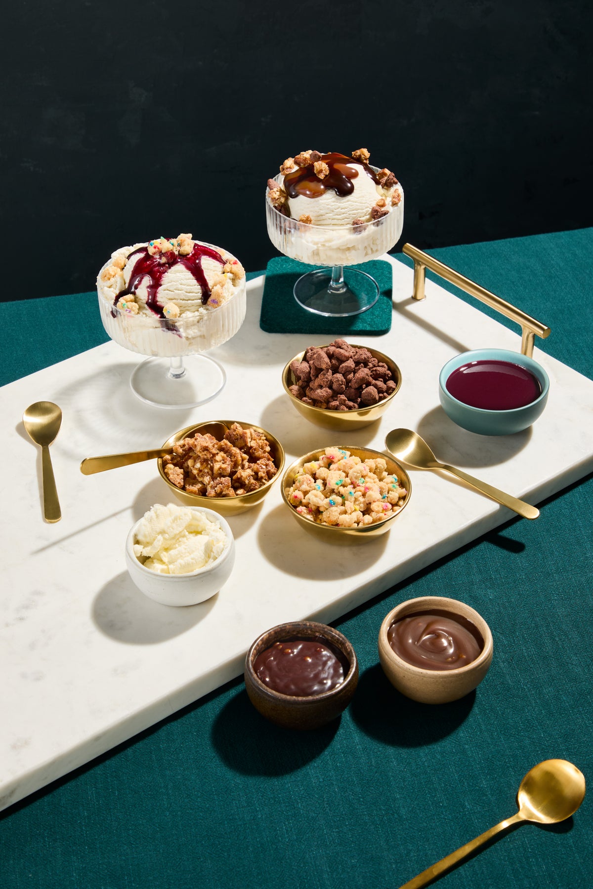 Alaska Airlines business class desserts