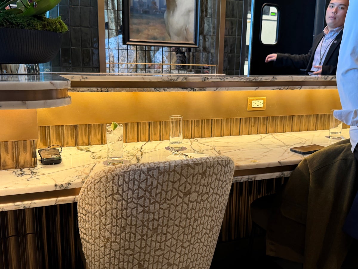 Amex Sidecar Lounge LAS Lower Bar